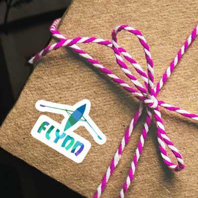 Aufkleber Flynn Ruderboot Laptop Image