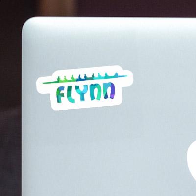 Rowboat Sticker Flynn Laptop Image
