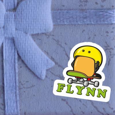 Aufkleber Flynn Skateboard-Ei Laptop Image