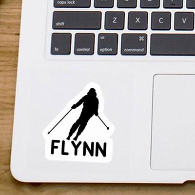 Autocollant Skieuse Flynn Notebook Autocollant Skieuse Flynn Gift package Image