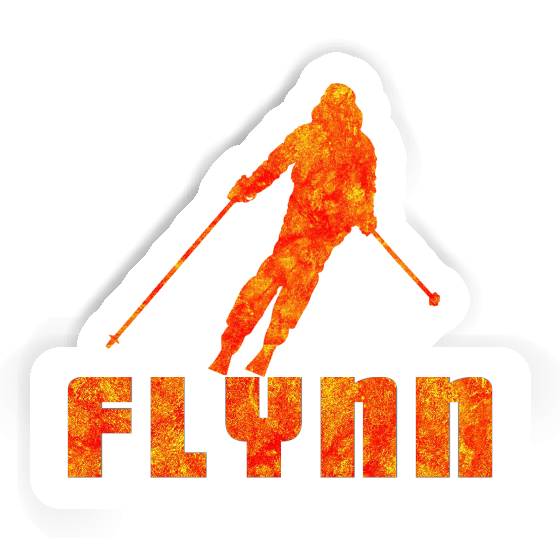 Flynn Autocollant Skieuse Notebook Flynn Autocollant Skieuse Notebook Image