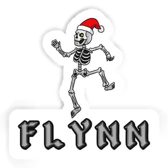 Squelette de Noël Autocollant Flynn Laptop Squelette de Noël Autocollant Flynn Laptop Image