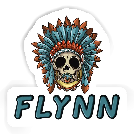 Aufkleber Flynn Baby Totenkopf Image