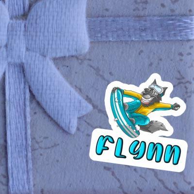 Flynn Sticker Snowboarder Flynn Sticker Snowboarder Image