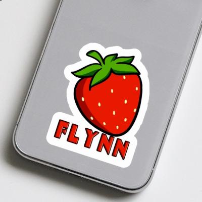 Flynn Autocollant Fraise Notebook Image