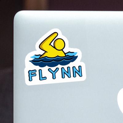 Aufkleber Schwimmer Flynn Aufkleber Schwimmer Flynn Image