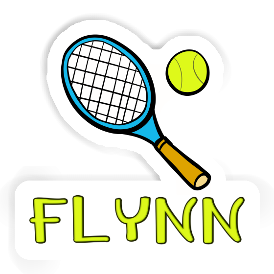 Autocollant Flynn Raquette de tennis Notebook Autocollant Flynn Raquette de tennis Notebook Image