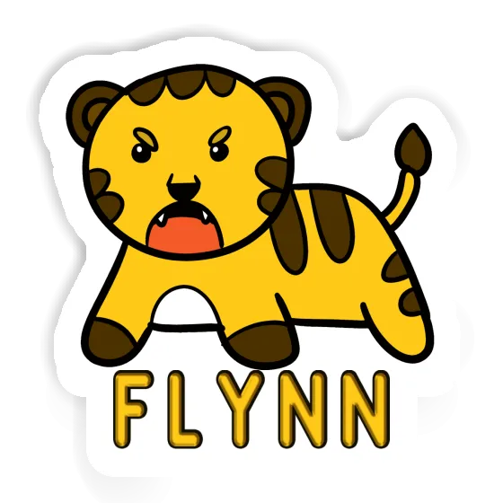 Bébé tigre Autocollant Flynn Notebook Bébé tigre Autocollant Flynn Gift package Image