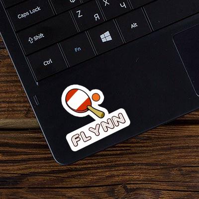 Sticker Flynn Table Tennis Racket Notebook Sticker Flynn Table Tennis Racket Notebook Image