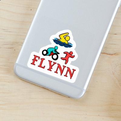 Autocollant Triathlète Flynn Notebook Autocollant Triathlète Flynn Gift package Image