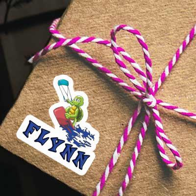 Sticker Flynn Kitesurfer Notebook Sticker Flynn Kitesurfer Gift package Image