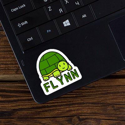 Flynn Sticker Turtle Laptop Image