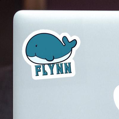 Baleine Autocollant Flynn Laptop Image