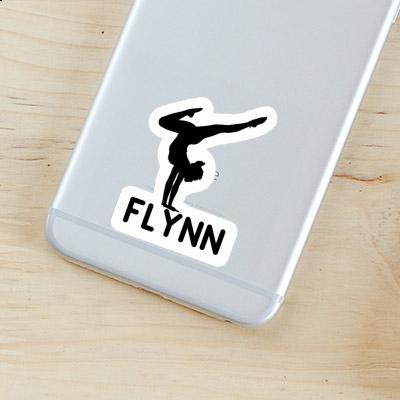 Autocollant Flynn Femme de yoga Notebook Autocollant Flynn Femme de yoga Gift package Image