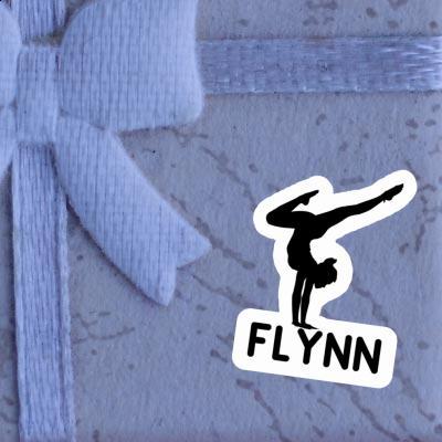 Autocollant Flynn Femme de yoga Notebook Autocollant Flynn Femme de yoga Gift package Image