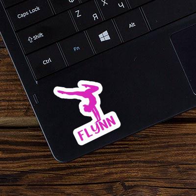 Autocollant Flynn Femme de yoga Gift package Image
