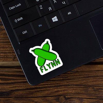Autocollant Courgette Flynn Laptop Image