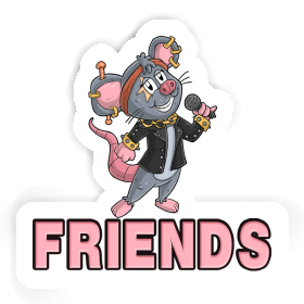 Sticker Singer Friends Image