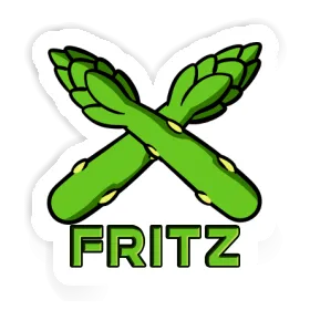 Autocollant Fritz Asperge Image