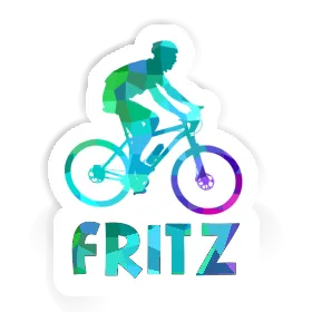 Biker Sticker Fritz Image