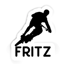 Fritz Sticker Biker Image