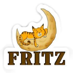 Autocollant Chat Fritz Image