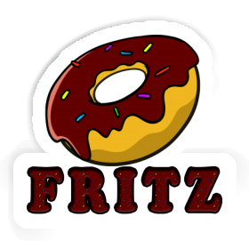 Sticker Fritz Donut Image