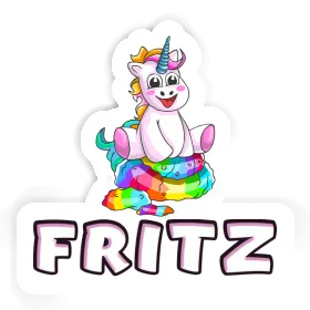 Baby Unicorn Sticker Fritz Image