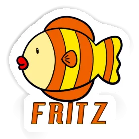 Sticker Fish Fritz Image