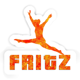 Sticker Gymnast Fritz Image