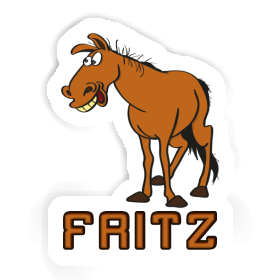 Fritz Sticker Horse Image