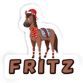 Sticker Horse Fritz Image