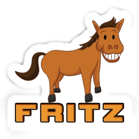 Horse Sticker Fritz Image