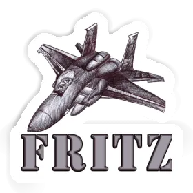 Fritz Autocollant Avion Image