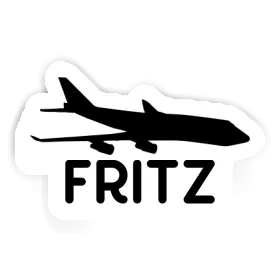 Autocollant Fritz Jumbo-Jet Image