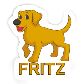 Fritz Sticker Dog Image