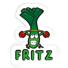 Fritz Autocollant Poireau Image