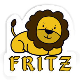 Sticker Lion Fritz Image