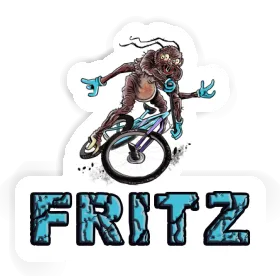 Sticker Biker Fritz Image