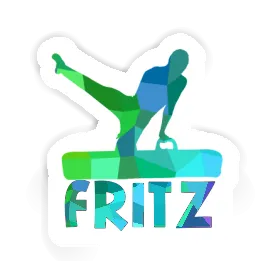 Fritz Sticker Gymnast Image