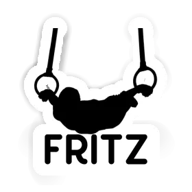 Sticker Ring gymnast Fritz Image