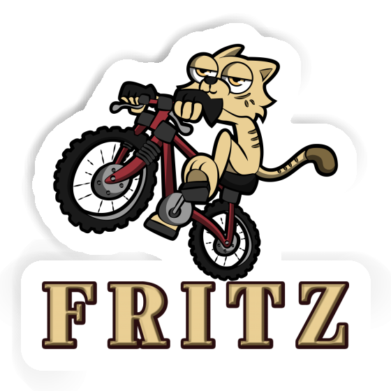 Fritz Aufkleber Fahrradkatze Notebook Fritz Aufkleber Fahrradkatze Gift package Image