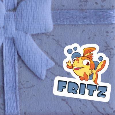 Aufkleber Fisch Fritz Image