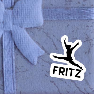 Aufkleber Gymnastin Fritz Aufkleber Gymnastin Fritz Image