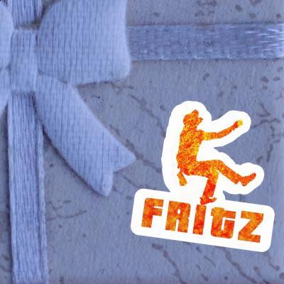 Kletterer Aufkleber Fritz Notebook Image