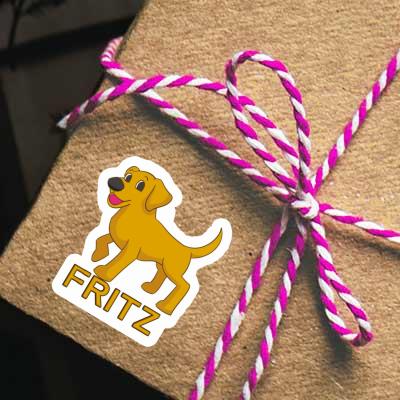 Fritz Sticker Labrador Notebook Image