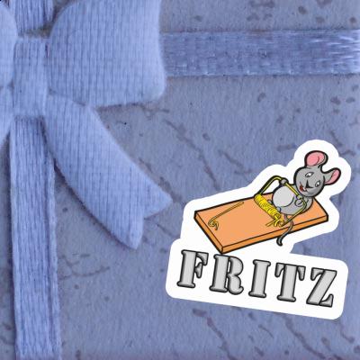 Fitness-Maus Sticker Fritz Notebook Image