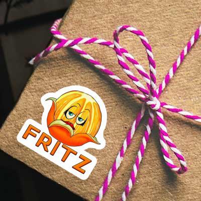 Orange Sticker Fritz Notebook Orange Sticker Fritz Notebook Image