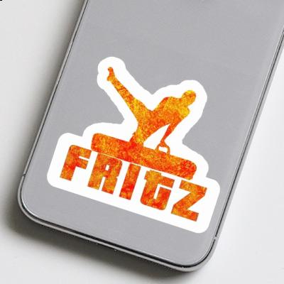 Gymnast Sticker Fritz Notebook Gymnast Sticker Fritz Gift package Image