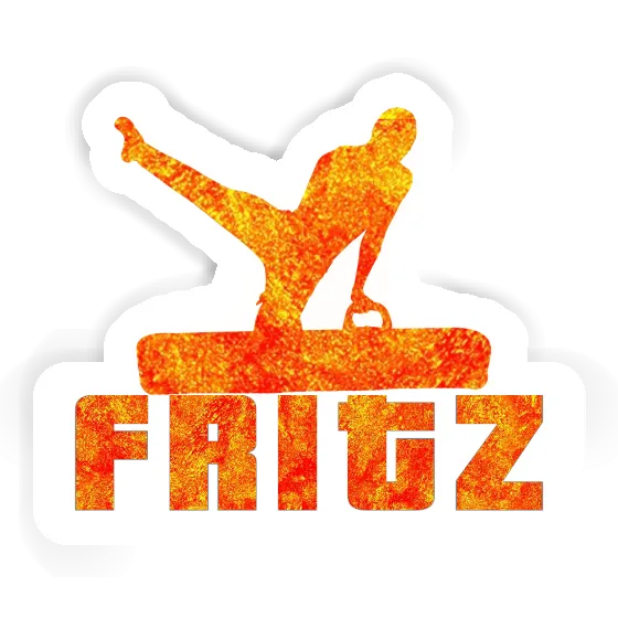 Gymnast Sticker Fritz Gymnast Sticker Fritz Image